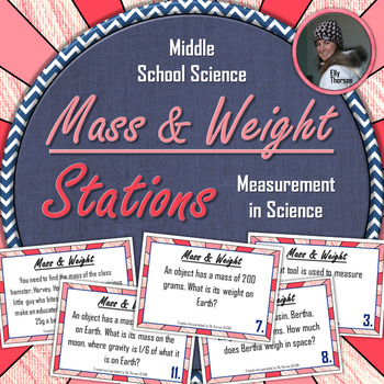 Preview of Mass and Weight Stations: A Science Measurement Activity