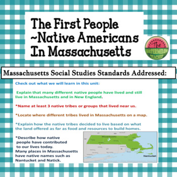 Preview of Massachusetts:  Native Americans, Part 1