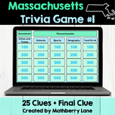 Massachusetts Trivia Game #1 Interactive Powerpoint Activi