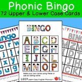 Massive Alphabet Phonic Bingo Set with 72 cards | LEEP Reading