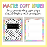 Master Copy Binder - DIGITAL