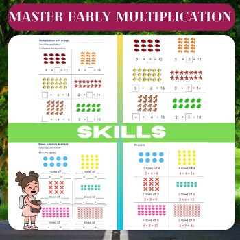 Preview of Master Early Multiplication Skills with Grade 2 Worksheets