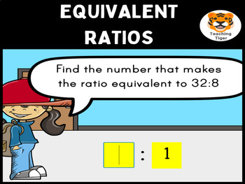 Preview of Master Equivalent Ratios: Engaging Interactive Quiz