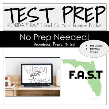 Preview of Master FAST: Comprehensive Test Prep Packet for Florida's State Assessment