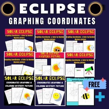 Preview of Master Graphing with the Solar Eclipse Mega Bundle + FREE BONUS GIFT | Spring