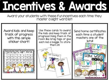 Student Incentive Award Baggies