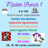 Master Novice-Advanced French with 30 Pixel Art Mystery Re
