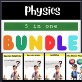 Master Physics High School Bundle: Conquer Motion, Forces,