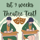 Master Theatre Terminology: First 9 Weeks Test & Study Bundle!