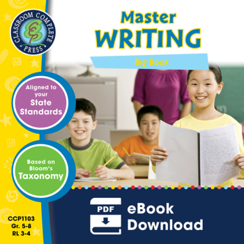 Preview of Master Writing BIG BOOK Gr. 5-8