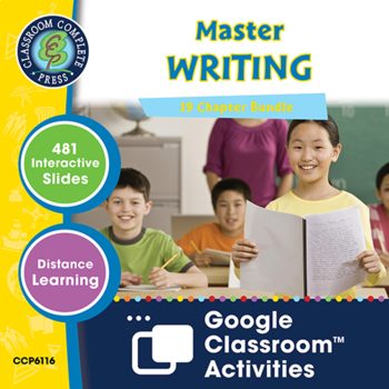 Preview of Master Writing - Google Slides Gr. 5-8 - BUNDLED RESOURCE