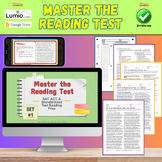 Master the Reading Test Set 1 Interactive State, SAT & ACT