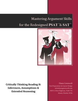 Preview of Mastering Argument Skills for Redesigned SAT & PSAT, Critical Reading Part II