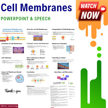 Preview of Mastering Cell Membranes: An Interactive PowerPoint Presentation