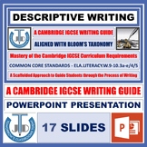 Mastering Descriptive Writing - A Cambridge IGCSE Guide - PPT