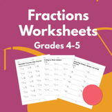 Mastering Essential Math Skills Fractions Grades 4-6