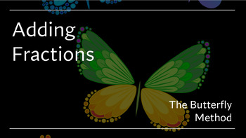 Preview of Mastering Fractions: Adding and Subtracting with the Butterfly Method - Lesson