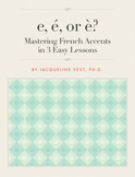 Mastering French Accents