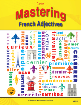 Preview of Mastering French Adjectives - Digital Files
