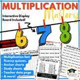 Mastering Math Facts-Multiplication Activities and Assessment Set
