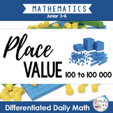 Place Value: Differentiated Daily Math for ONTARIO gr. 3-6