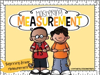 Preview of Mastering Measurement: Non-Standard and Standard Linear Measurement