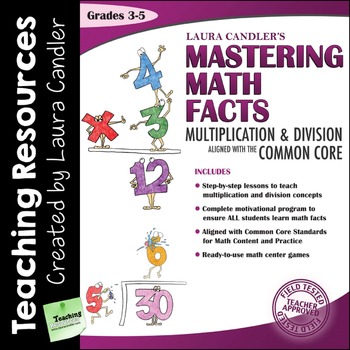 Preview of Mastering Multiplication Facts: Lessons, Activities, Games, and Assessments