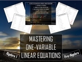 Mastering One-Variable Linear Equations Practice Bundle