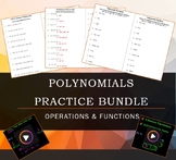 Mastering Polynomial Operations - Algebra 1 & Pre-Algebra Bundle