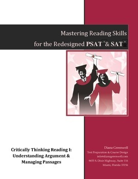 Preview of Mastering Reading Skills for Redesigned SAT & PSAT, Critical Reading Part I