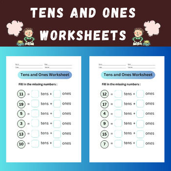 Mastering Tens And Ones Engaging Maths Worksheets For Primary Grades