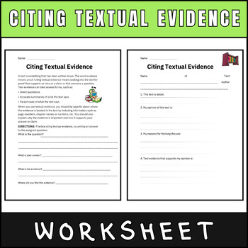 Preview of Mastering Textual Evidence : Worksheets for Seamless Integration