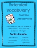 Mastering Vocabulary Practice and Assessment (VA SOL ELA 5.4)