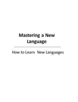 Preview of Step-by-Step Language Mastery Guide for Beginners
