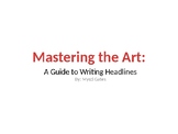 Mastering the Art: A Guide to Writing Headlines