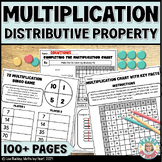 Distributive Property of Multiplication Workbook, Games, A