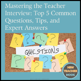 Mastering the Teacher Interview: Top 5 Common Questions, T