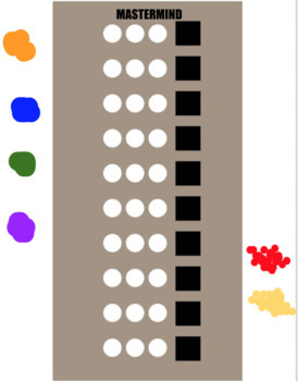 Preview of Mastermind with Google Sheets - 3 Code