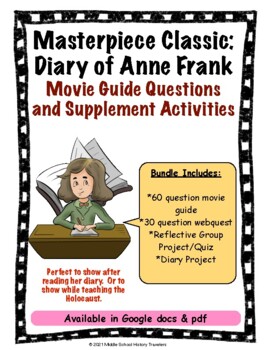Preview of Masterpiece Classic: The Diary of Anne Frank Movie Bundle