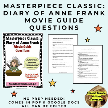 Preview of Masterpiece Classic: The Diary of Anne Frank Movie Guide Questions