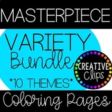 Masterpiece Coloring Variety Bundle {Made by Creative Clip