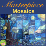 Masterpiece Mosaics Collaborative Fundraiser Art Project f