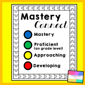 Mastery Connect Worksheets Teaching Resources Tpt