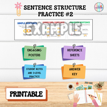 Preview of Mastery of Sentence Structure #2: Comprehensive Activity Kit