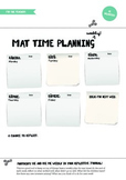 Mat time plan