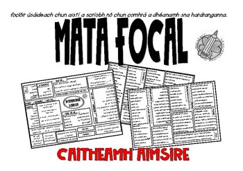 Preview of Mata Focal: Caitheamh Aimsire