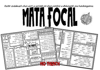 Preview of Mata Focal: Mé Féin: Mo Theach