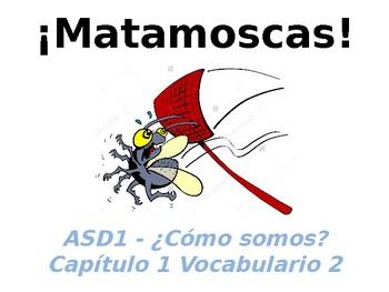 Preview of Matamoscas: Así se dice - Capítulo 1 Vocabulario 2