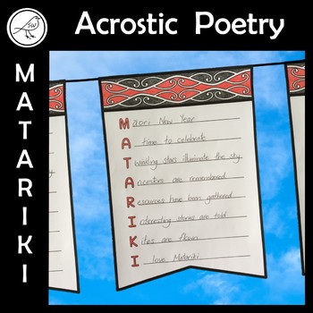 Preview of Matariki - Acrostic Poetry