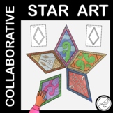 Matariki Art Activity Collaborative Stars